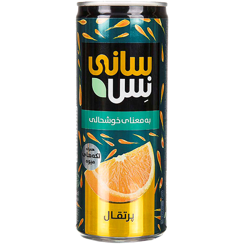 آبمیوه قوطی سان استار